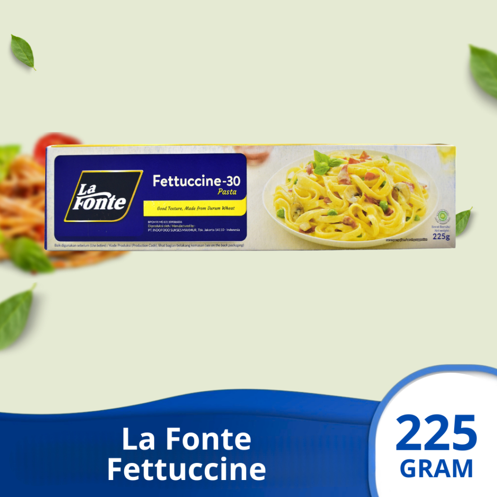 

LA FONTE FETTUCCINE Mie Spaghetti 225 gram