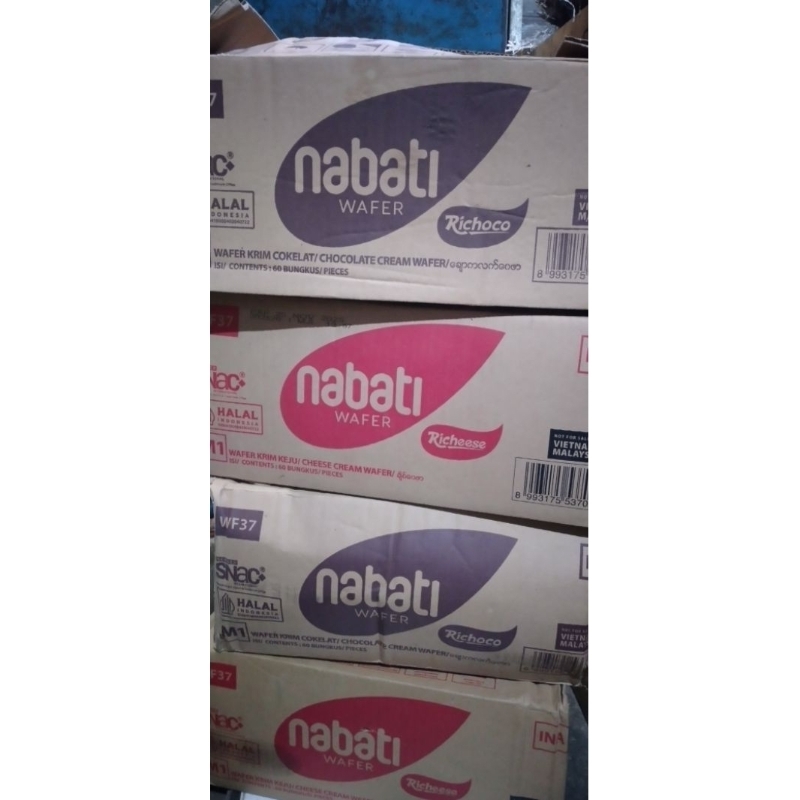 

Nabati wafer 37gr keju coklat