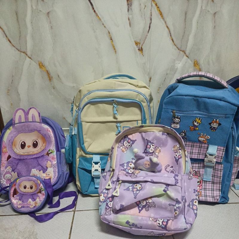 

4 pcs Tas Ex Sample Pajangan Toko Online