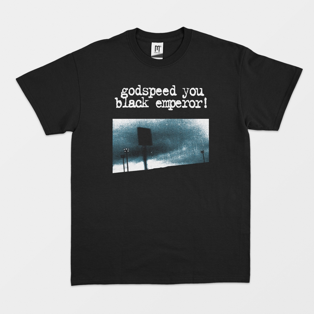 T-shirt Godspeed You Black Emperor - "F♯ A♯ ∞ Tour" Black