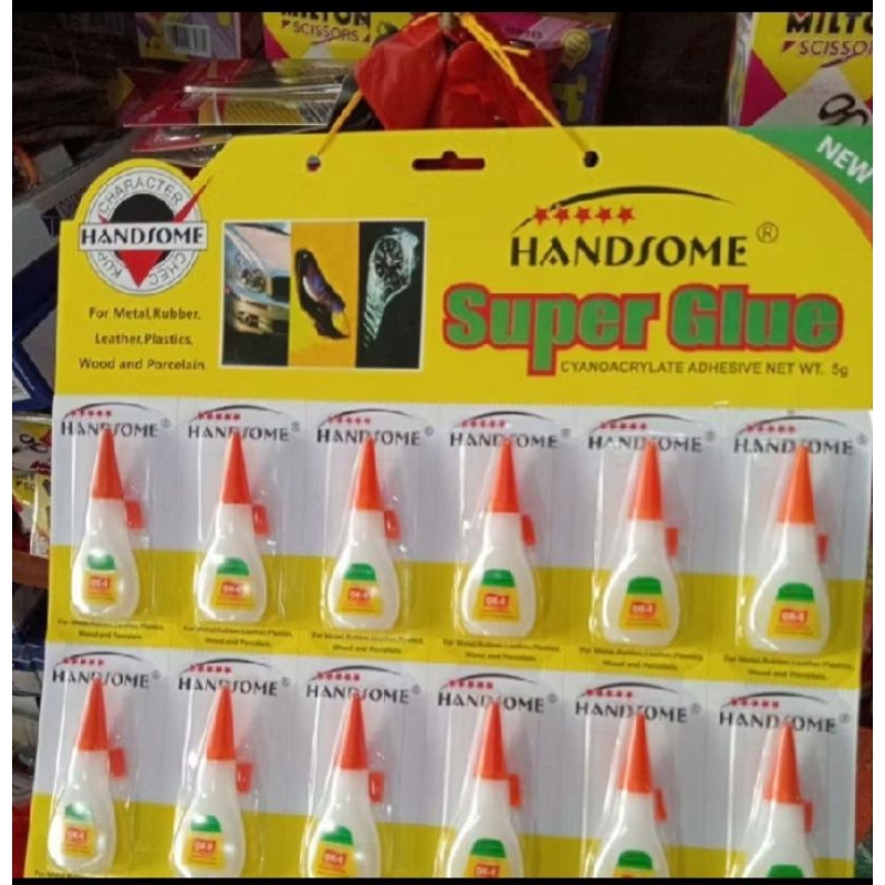 

lem super glue Besar Handsome