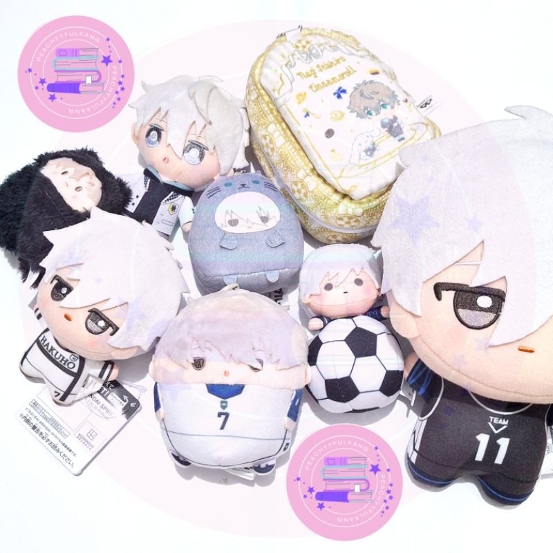 [NEW] Blue Lock / Episode Nagi ☆ Nagi Seishiro ♡ Chibigurumi ♡ Fuwakororin ♡ Tapinui ♡ Sanrio Pouch 