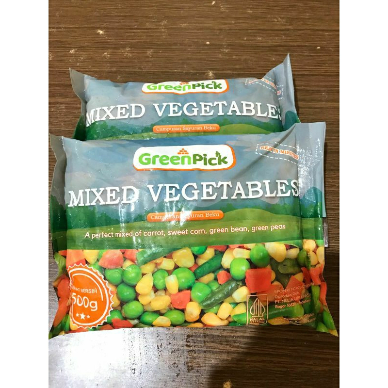 

Mix vegetable frozen Greenpick / Sayuran beku Mix vegetables murah