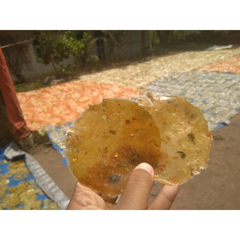 

Kerupuk Samiler Pedas Mentah