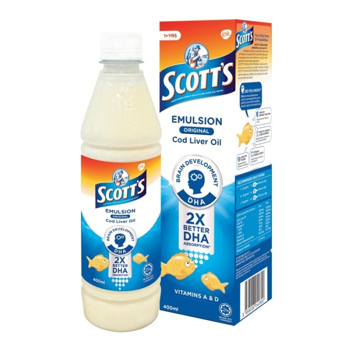 SCOTT'S EMULSION ORIGINAL 400ML