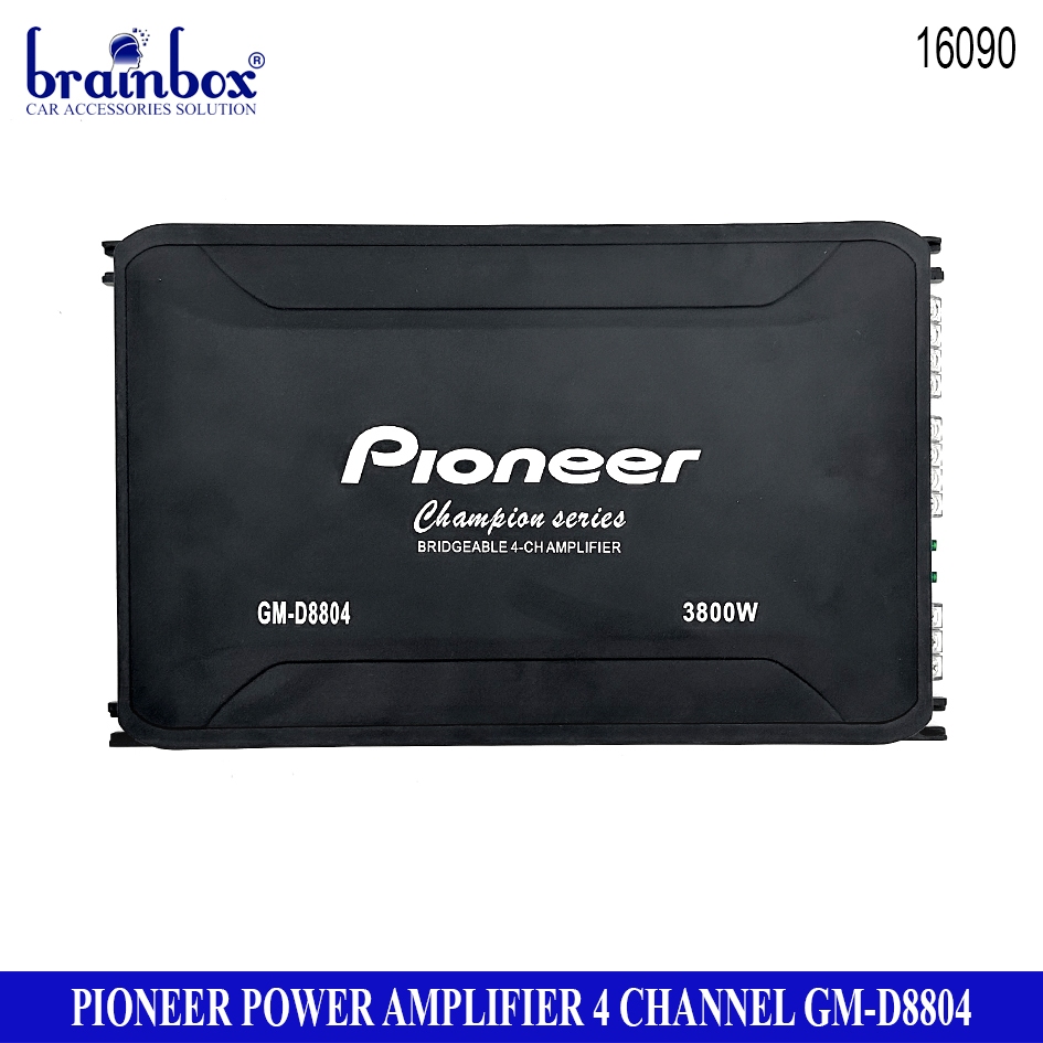 Pioneer Power Amplifier 4 Channel GM-D8804 Audio Mobil