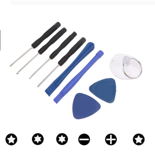 Obeng Set Reparasi HP 11 in 1 Lengkap Murah Obeng Min Plus Smartphone Android IOS