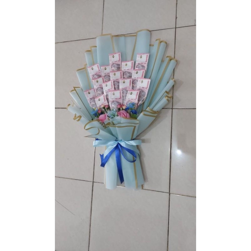 buket uang jumbo / buket boneka wisuda