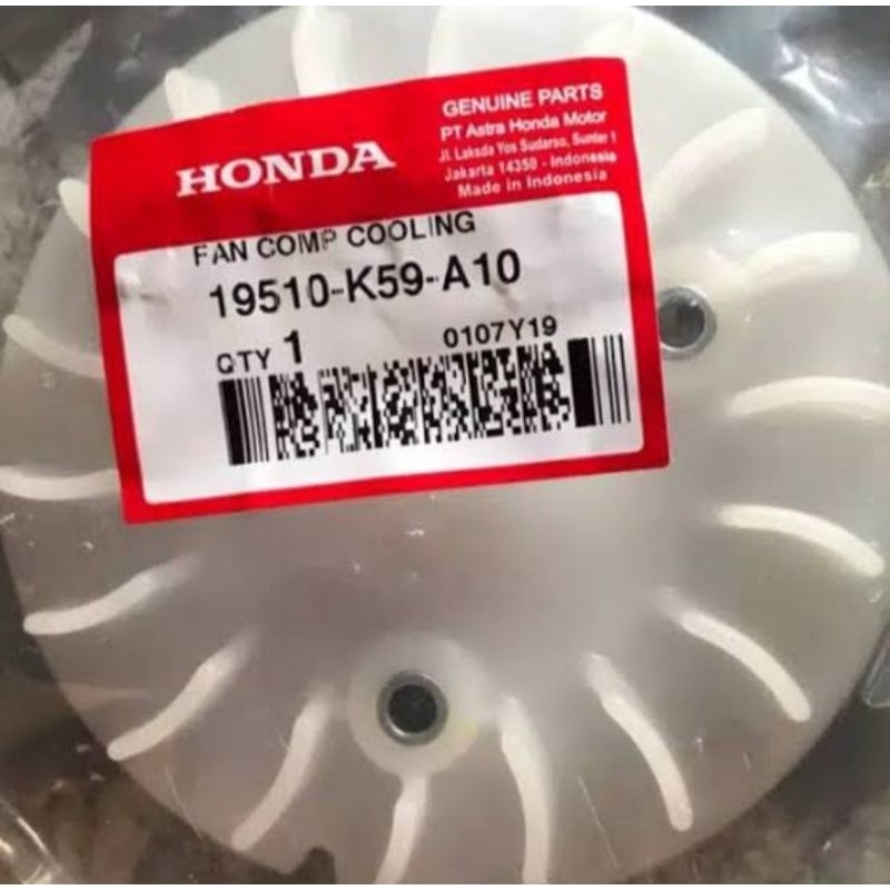 19510K59A10 KIPAS MAGNET VARIO 150 KIPAS RADIATOR VARIO 150 KIPAS RADIATOR VARIO 125