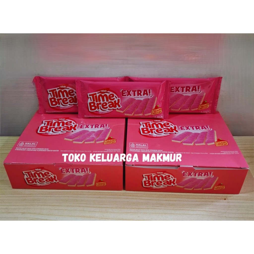 NABATI TIME BREAK 1 BOX ISI 10PCS
