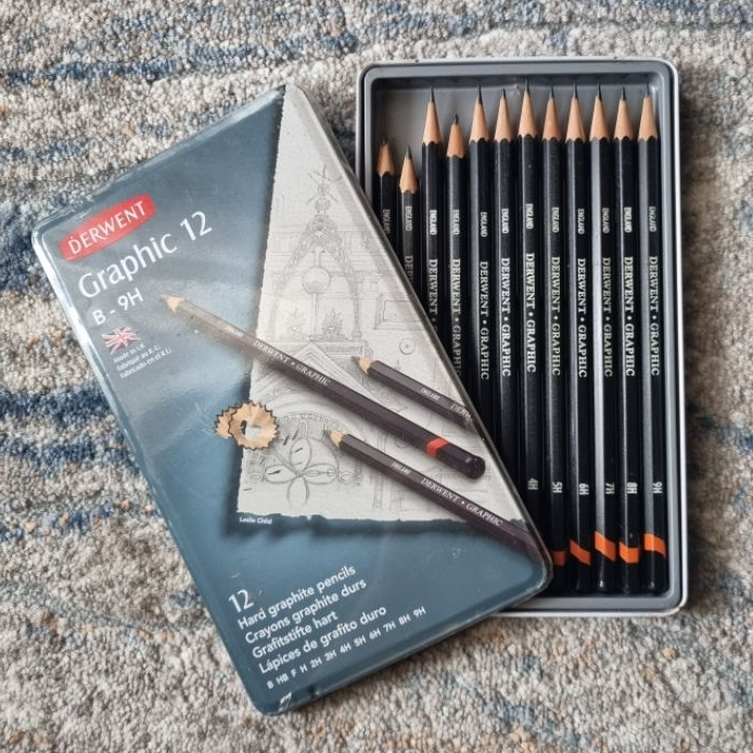 

[Pre-Loved] DERWENT GRAPHIC 12 | B-9H | ORIGINAL MADE IN UK