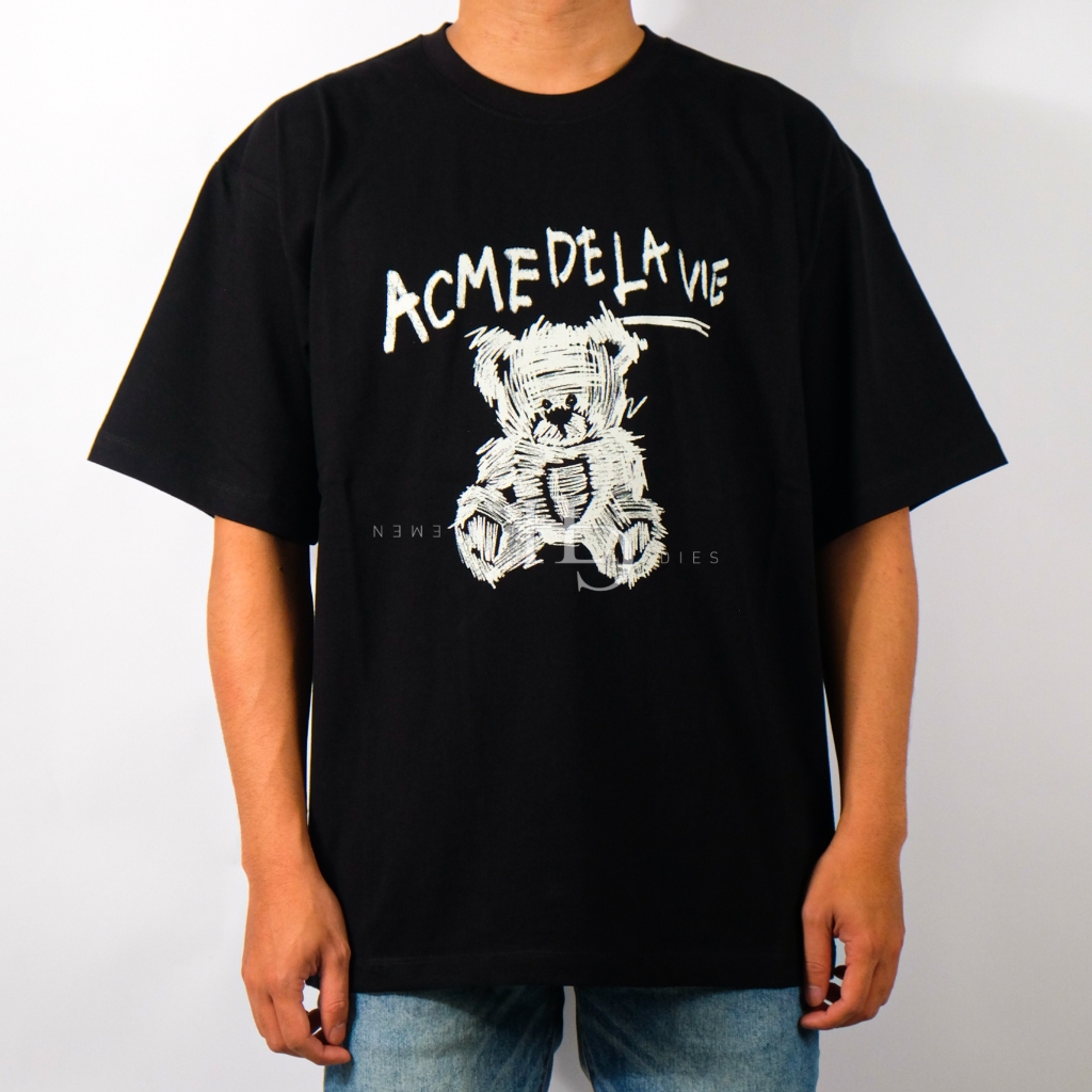 ADLV Drawing Bear Tee Black