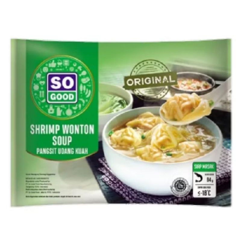 

PANGSIT UDANG KUAH ISI 6PCS /SO GOOD