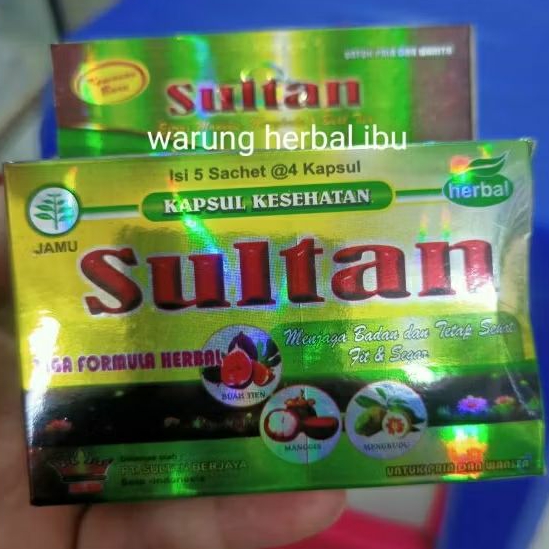 

Sultan kapsul original