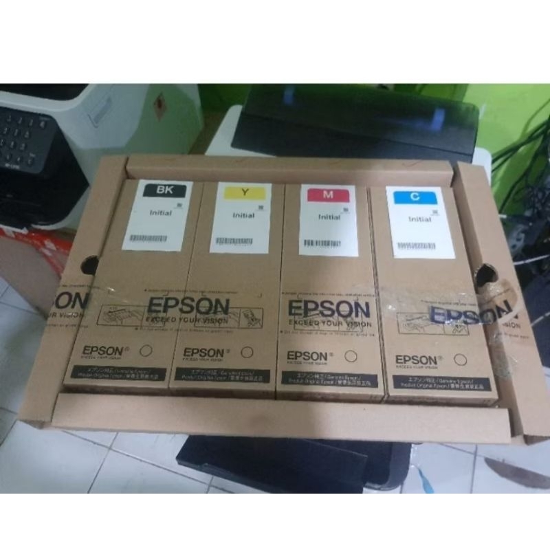 tinta wf c5390 original bawaan mesin printer