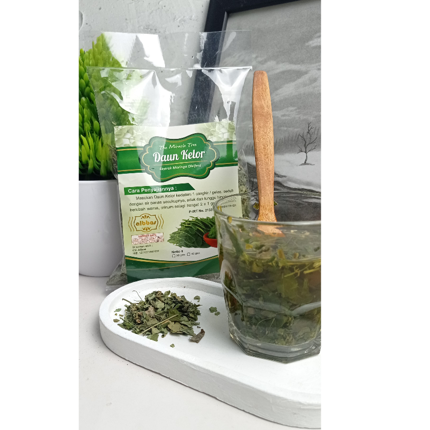

Teh Seduh / Curah Daun Kelor herbal
