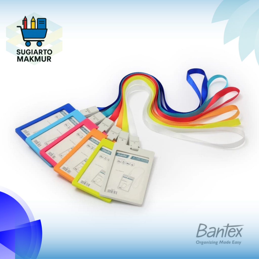 

Name Tag Lanyard Id Card Gantungan Kartu Nama Vertikal Warna Warni Pelindung Tanda Pengenal Gantung Potrait | LP02