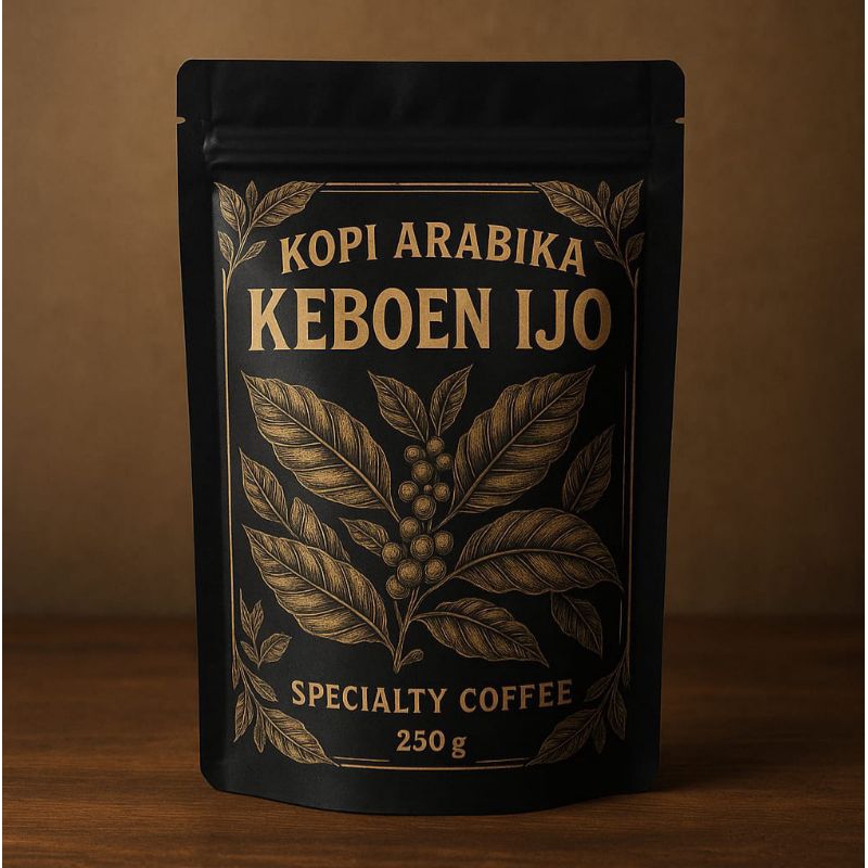 

Kopi Arabika 250gr Keboen Ijo - Bubuk Kopi Fresh Roasted