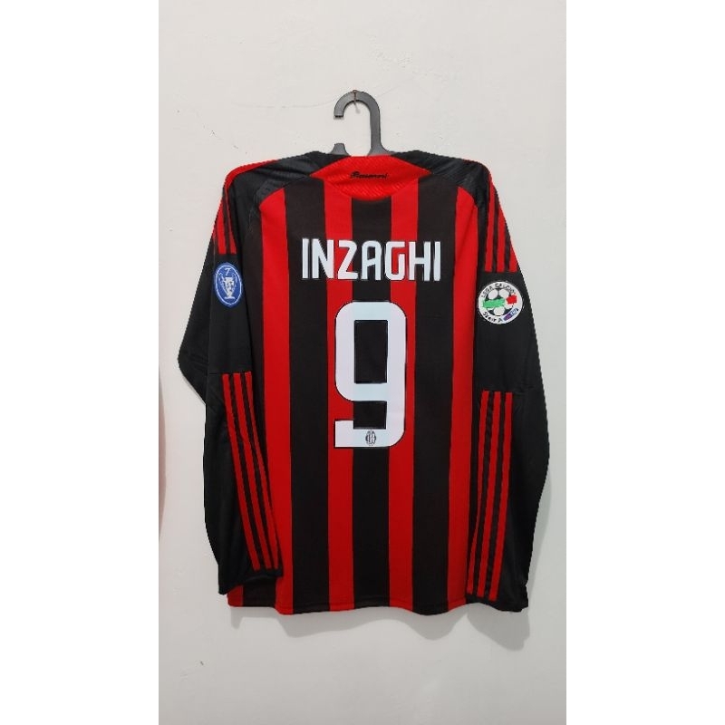 jersey retro Milan Inzaghi size m