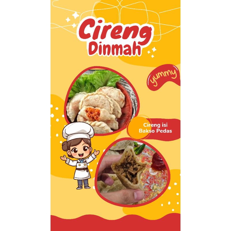 

DINMAH SNACK| CIRENG ISI BAKSO PEDAS