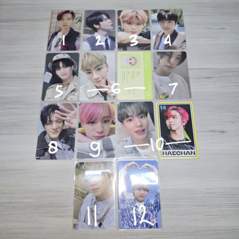 Photocard Official NCT, lucas, shotaro, sungchan
