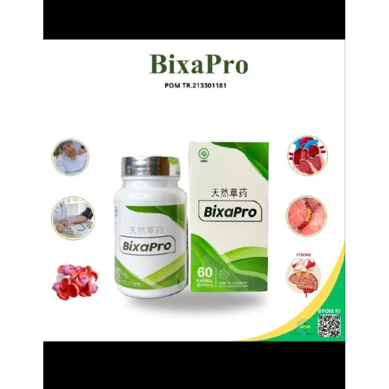 Bixapro Herbal modern 100% asli .mengatasi  strok