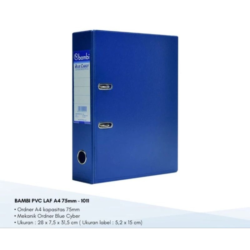 

odner bambi A4 lever arch file 75mm