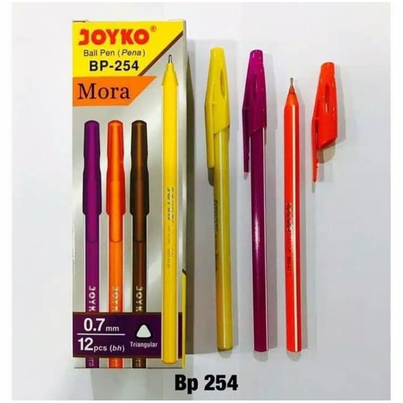 

(12pcs) pulpen joyko BP-254 Mora/pulpen joyko murah