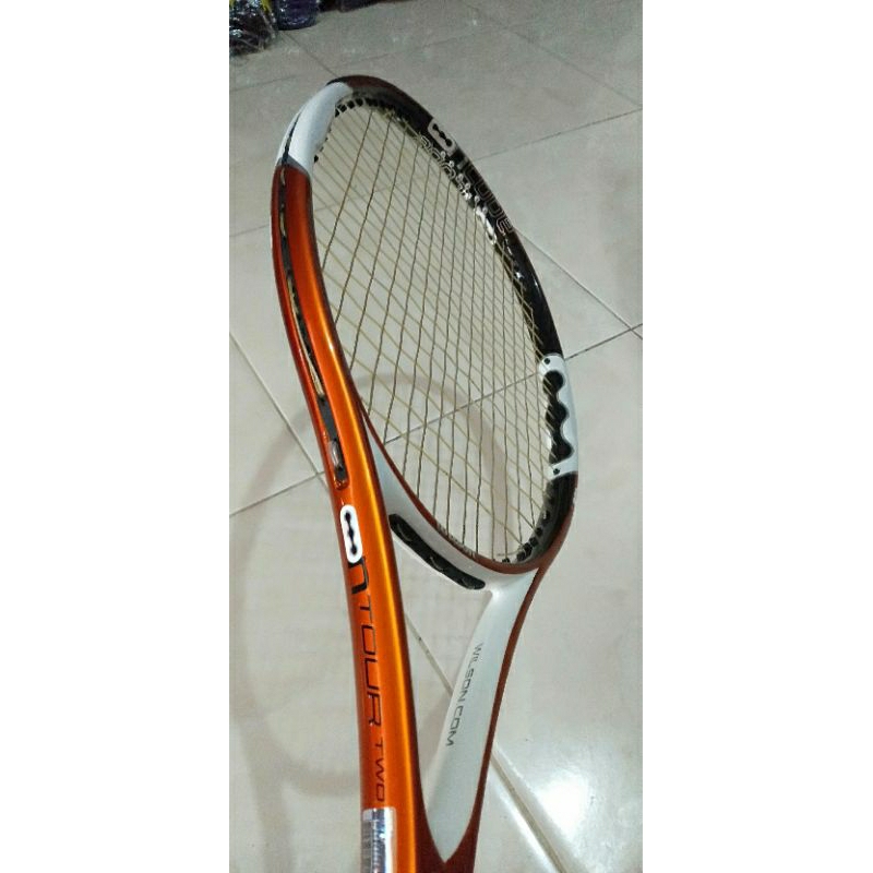 Raket Tennis Wilson Ncode Tour Original Mulus Seperti Baru