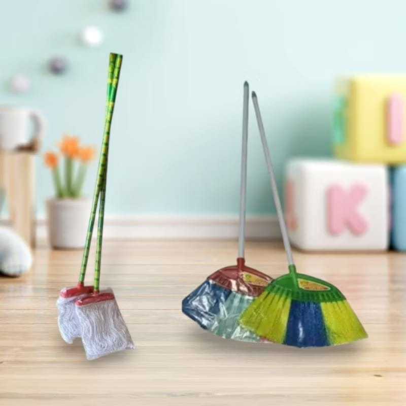 Paket Sapu Pel Lantai 2 In 1 Murah