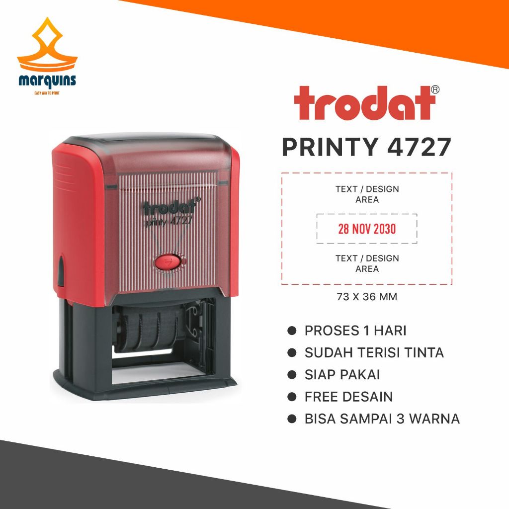 

Stempel Trodat Tanggal 4727 | Stempel Expired | Stempel Cocok Untuk Usaha | Stempel Warna | Stempel Otomatis | Kualitas Premium