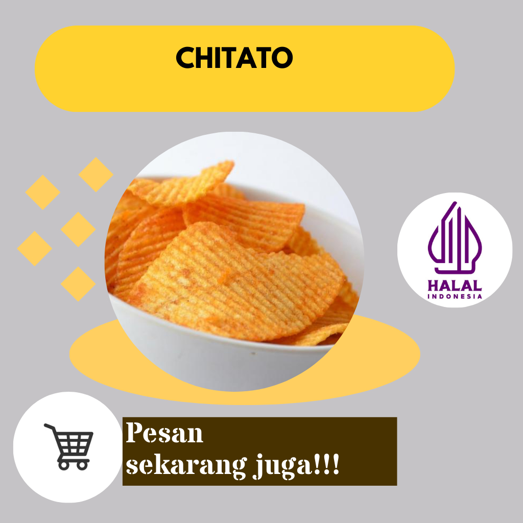 

Snack kentang chitato Camilan snack kentang 10 pcs