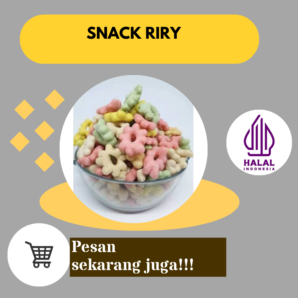 

Snack jajan riry Makanan snack ciki 10 pcs