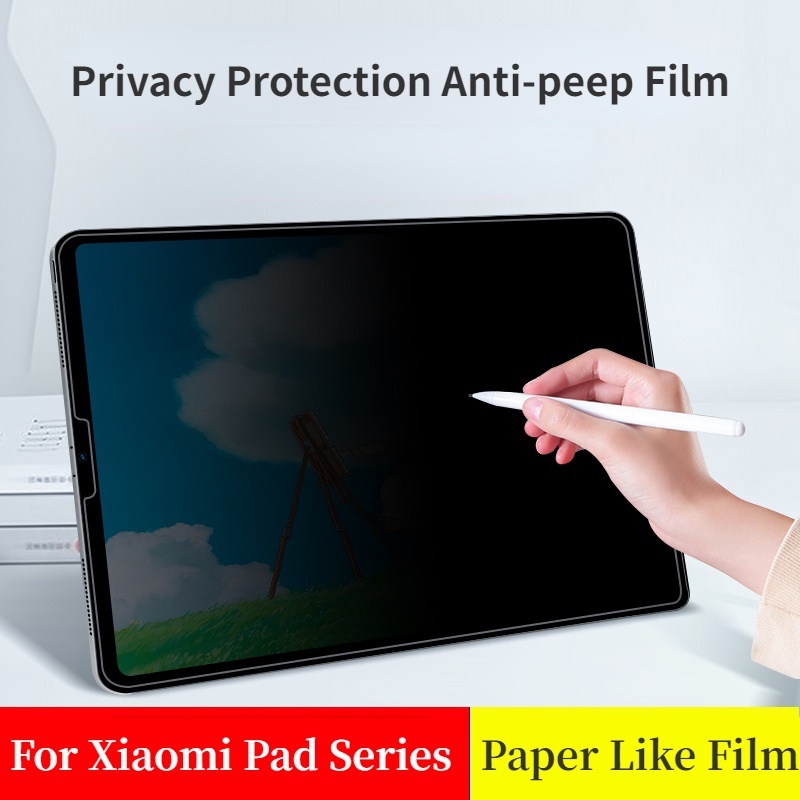 Screen Protector Hydrogel Anti Spy For Xiaomi Poco Pad/Poco Pad M1 12.1 Inch/Poco Pad X1 11.2 Inch/M