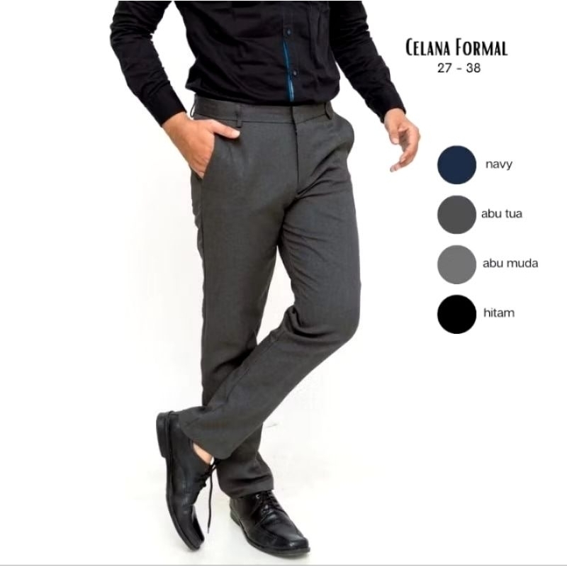 Celana Formal Pria SlimFit