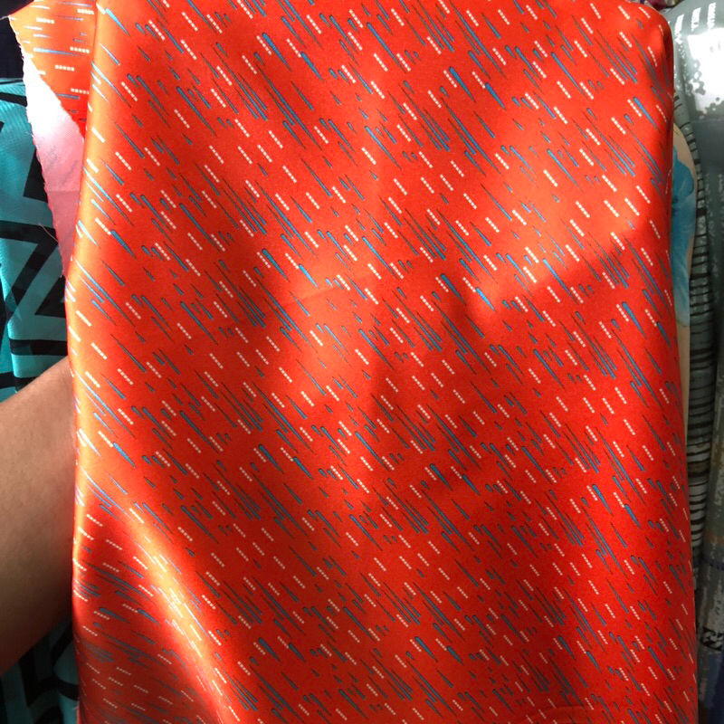 kain satin silk motif - kain satin silk motif abstrak - kain satin silk motif premium a1