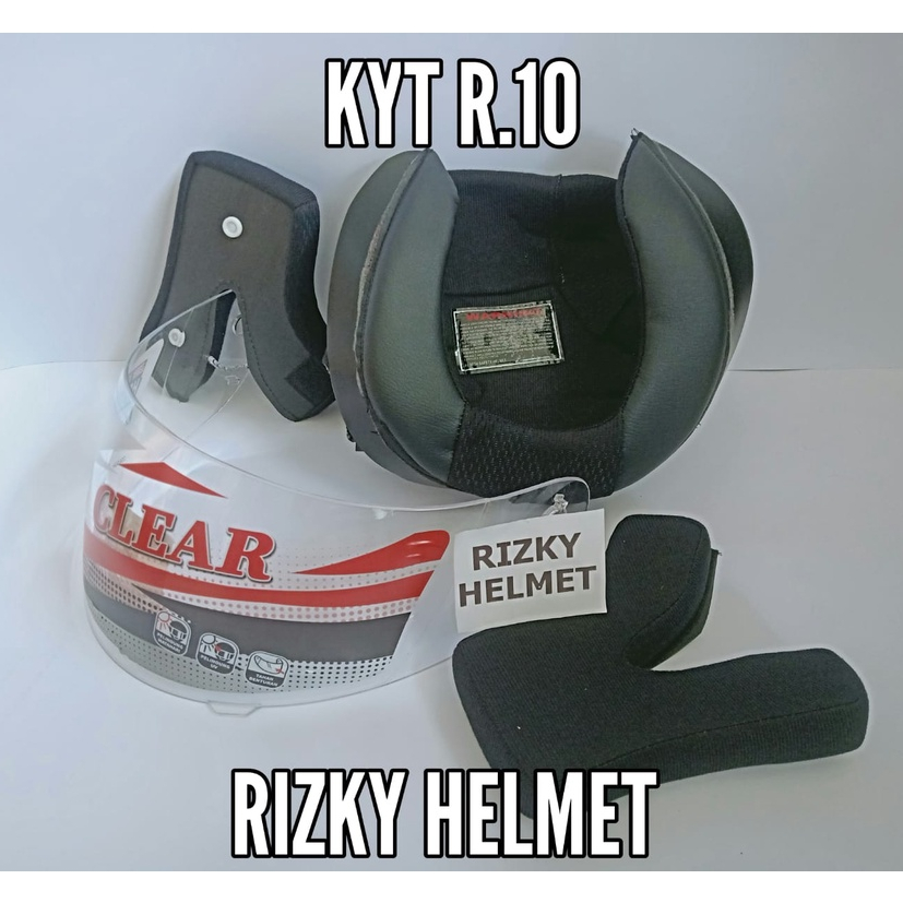 Busa Helm KYT R 10, Busa Helm KYT R10 + Kaca Helm KYT R 10, Kaca Helm KYT R 10