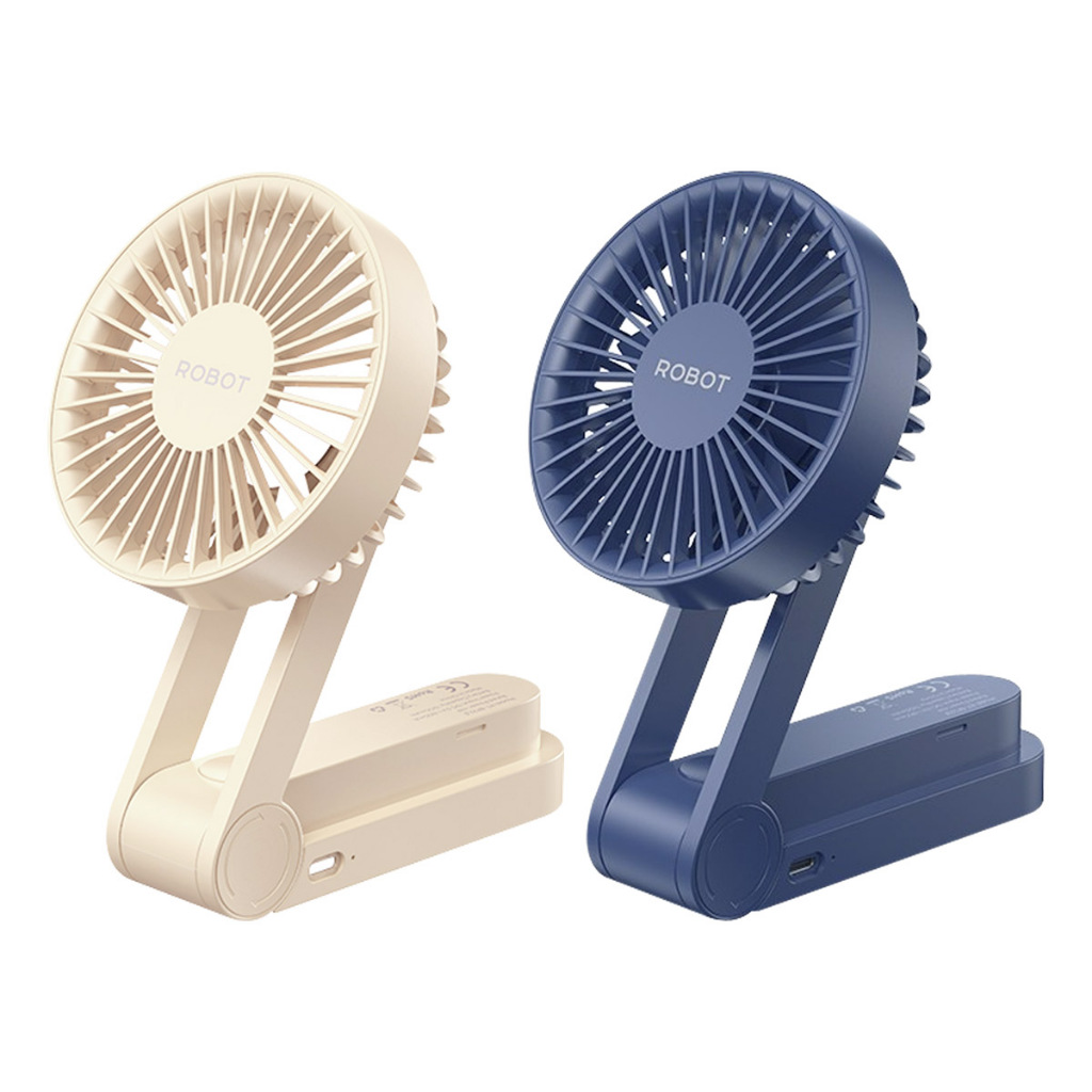 Mini Fan ROBOT RT-BF22S Portable 2000mAh Kipas Angin Mini Lipat 180° 3 Speed