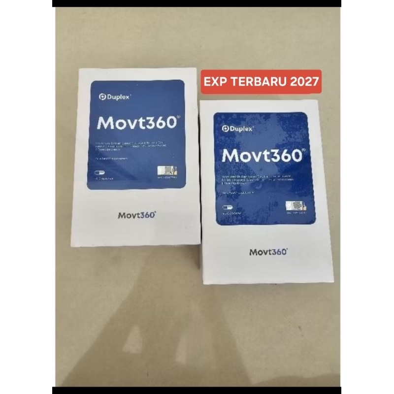 DUPLEX - MOVT 360 - Suplemen kesehatan tulang 60 caps' EXP2027 READY SIAP KIRIM