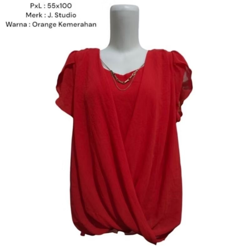 Blouse Sifon/Atasan wanita/#preloved