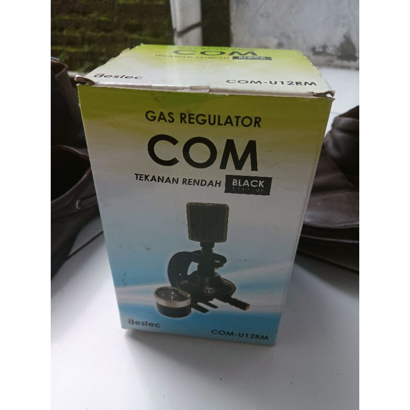 Gas Regulator Com Tekanan Rendah Black