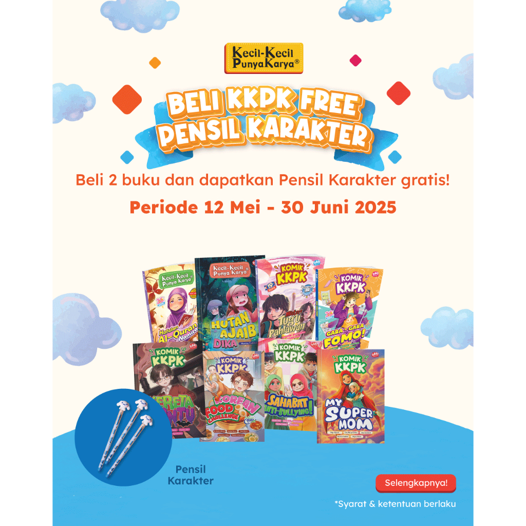 

[Mizan Surabaya] TIDAK DIJUAL Gimmick Pensil Karakter - Gimmick MP