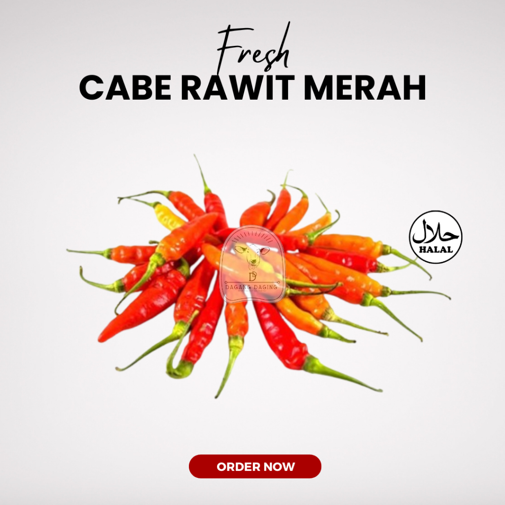 

Cabe / Cabai Rawit Merah 100gr 250gr 500gr 1kg Harga Grosir Tangerang