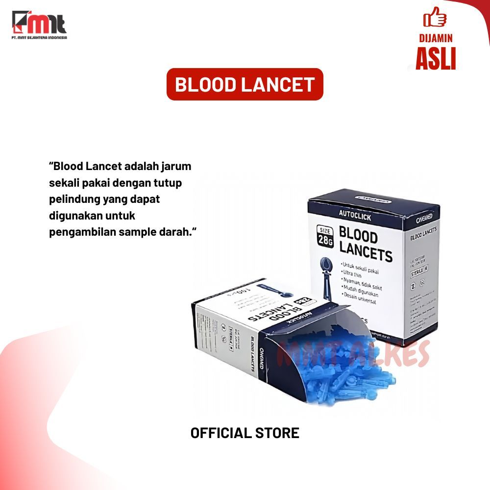 Blood lancet / jarum lancet / jarum ambil darah