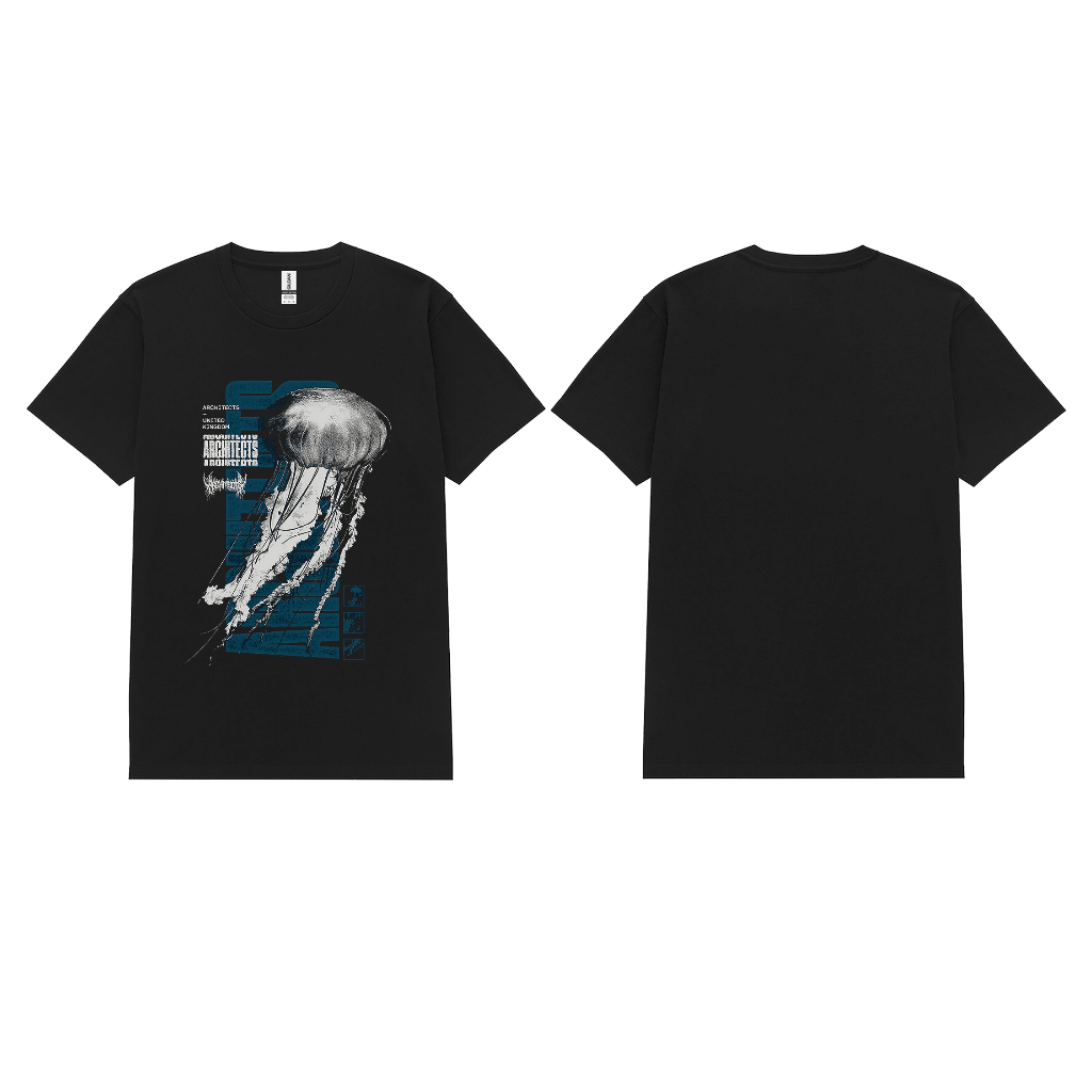 Rockerstar T-shirt Architects jellyfish faded