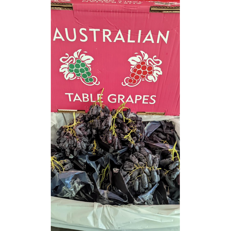 

ANGGUR JARI SWEET SAPPHIRE AUSSIE DUS MERAH 9KG DUS MANIS IMPORT