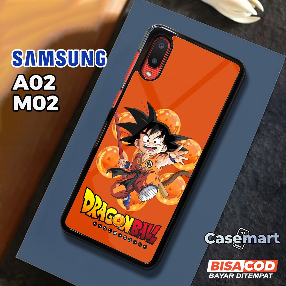 Case SAMSUNG A02 M02 Casing SAMSUNG A02 M02 Casemart [DBZ] Case Glossy Case Aesthetic Custom Case An