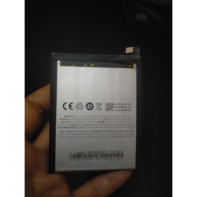 battery meizu m3 note