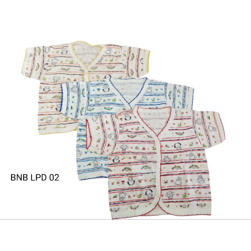 Baju Bayi Baru Lahir Lengan pendek Atasan Piyama Bayi Newborn Baju Tidur Bayi Baju bayi newborn fluf