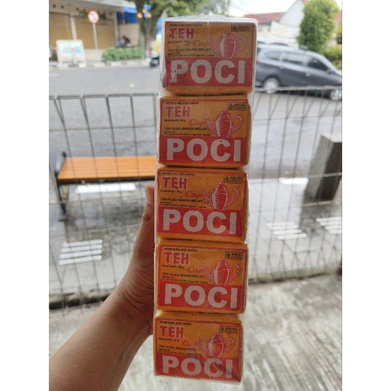 

Teh Cap Poci Kuning Kemasan 1 Pack isi 10 Bungkus